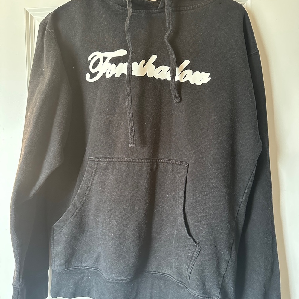 Anti Social Social Club Black Hoodie with White Logo